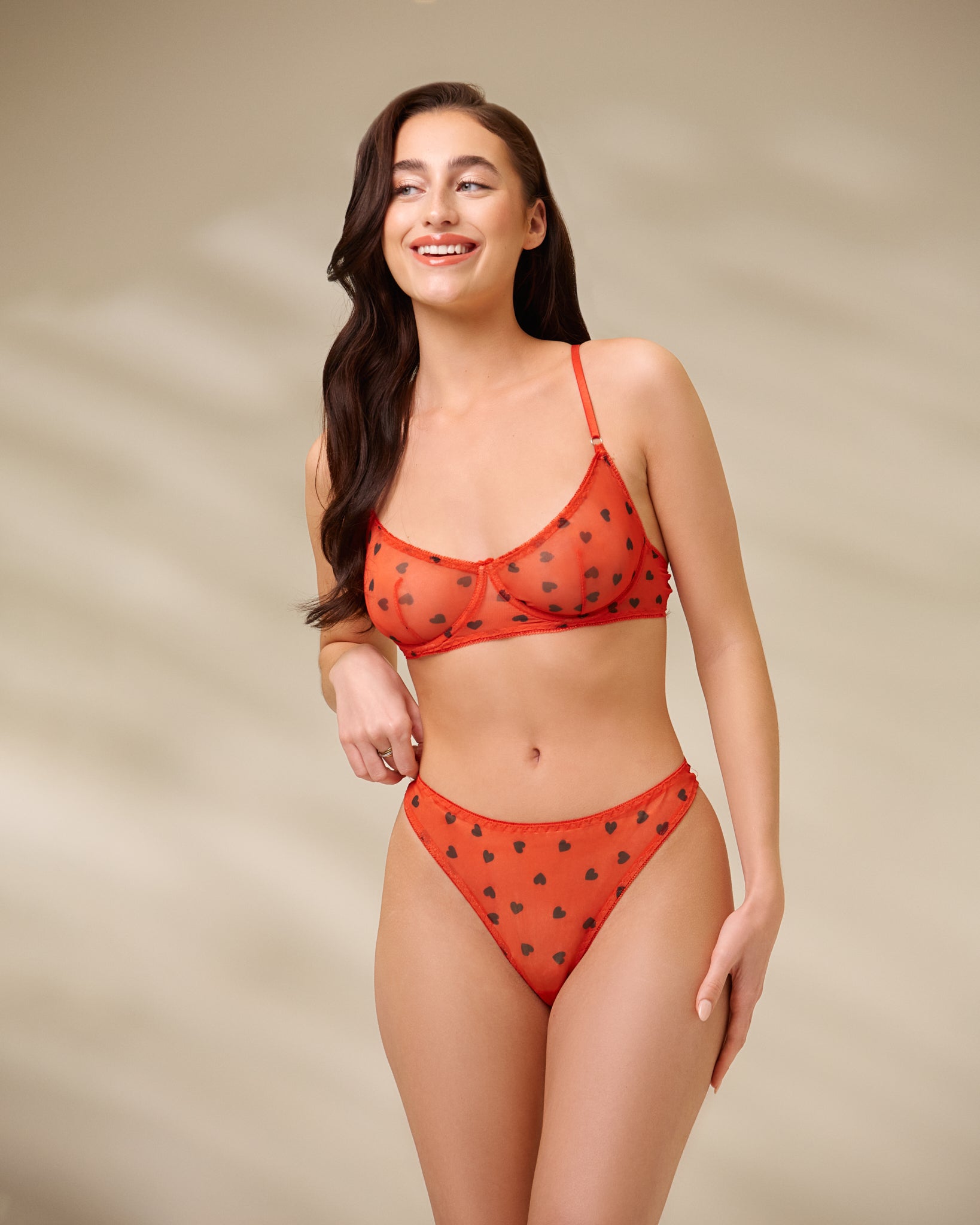 Red Amour Cœur Set