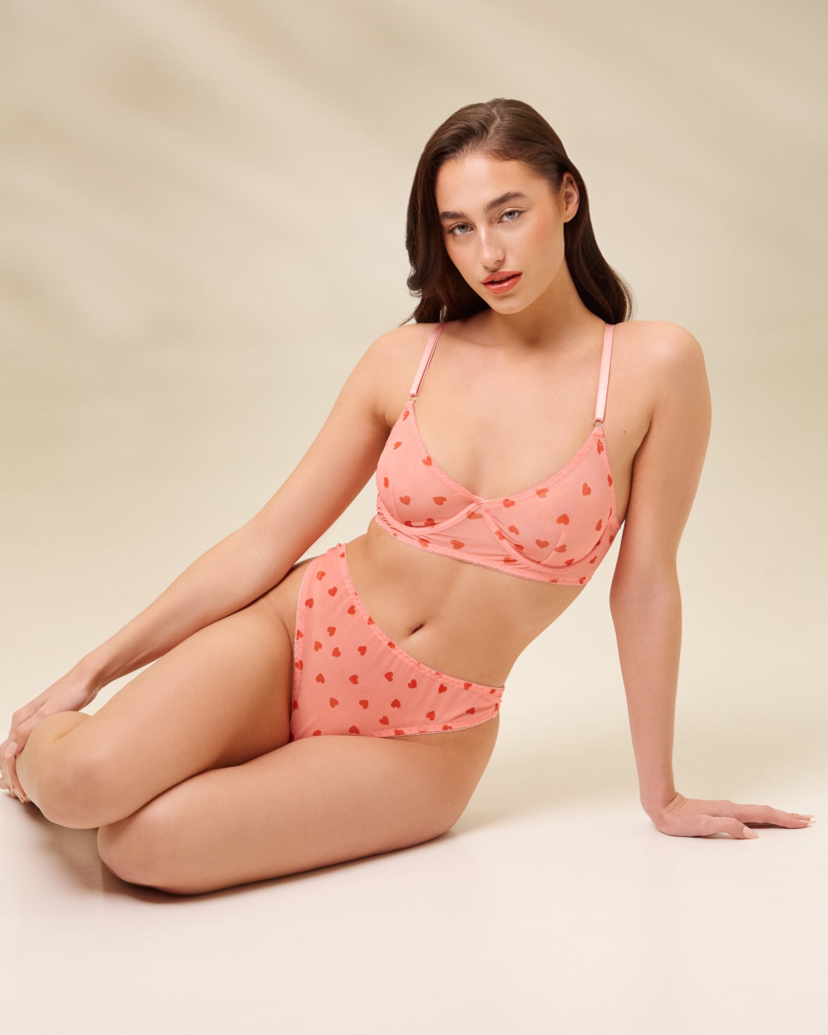 Pink Amour Cœur Se
