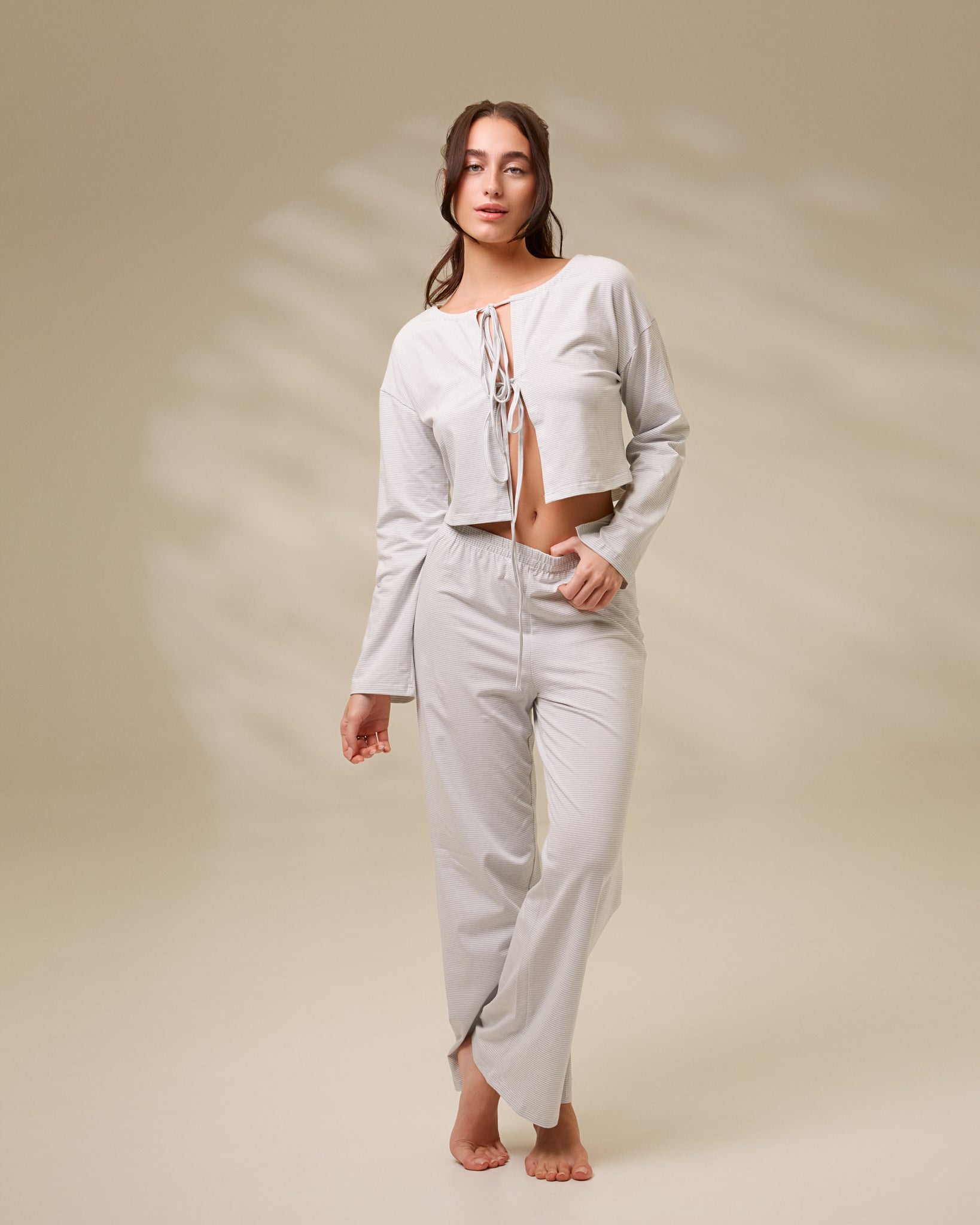 Blue Stripe Lounge Set